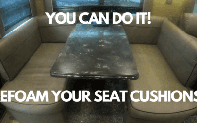 Refoam your seat cushions yourself, and save big money!
