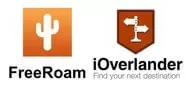 Free roam ioverlander app logos