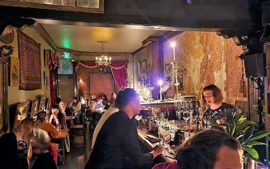 Choosing a speakeasy for date night at baltimore's wc harlan.