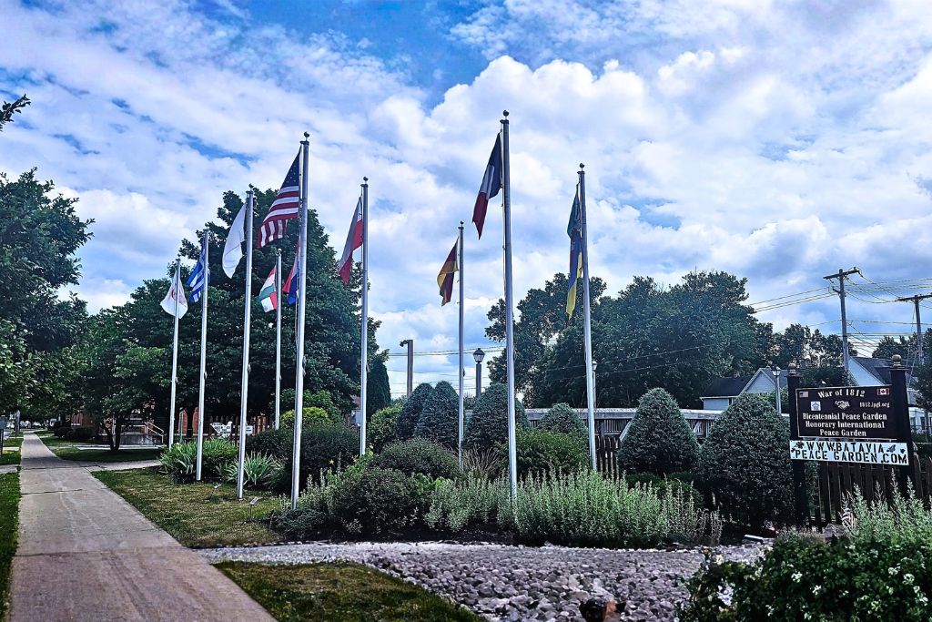 Is Niagara Falls Worth Visiting? What We Think After Several Visits 13 International flags line the batavia peace garden beside a small town street in western new york. The garden is part of the war of 1812 bicentennial peace garden trail and represents the smaller communities worth exploring beyond niagara falls.